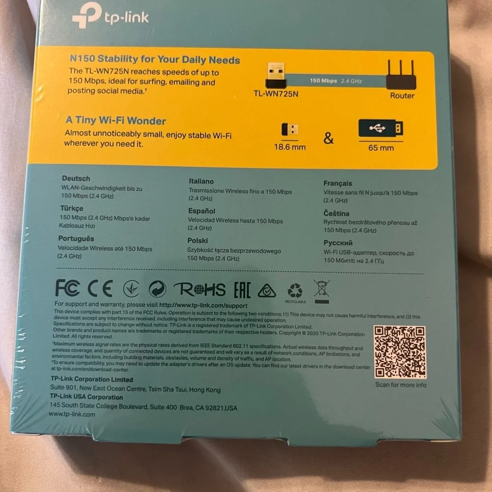 NWT TP Link Wifi Adapter